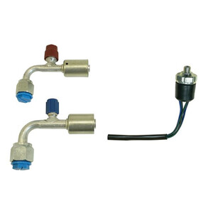 Male Trinary Switch Kit with 90 Degree Compressor Fittings Photo Main