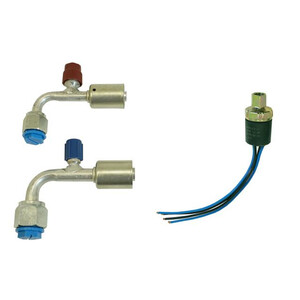 Female Trinary Switch Kit with 90 Degree Compressor Fittings Photo Main