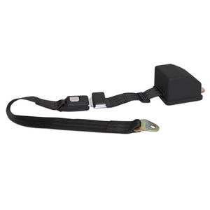 2 Point Retractable Black Lap Seat Belt (1 Belt) Photo Main