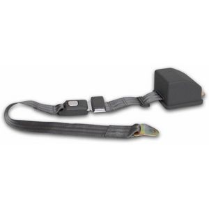 2 Point Retractable Charcoal Lap Seat Belt (1 Belt) Photo Main