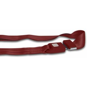 2 Point Burgundy Lap Seat Belt (1 Belt) Photo Main