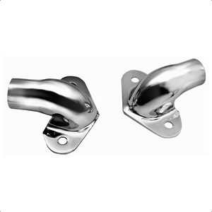 1947-53 Chevrolet / GMC Truck Tailgate Hinges (Chrome) Photo Main