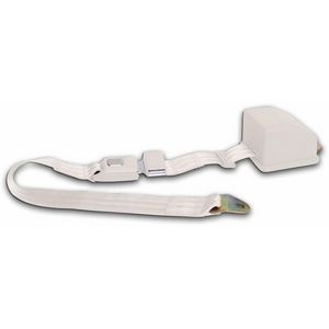 2 Point Retractable Off White Lap Seat Belt (1 Belt) Photo Main