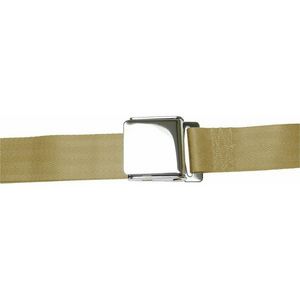 2 Point Tan Lap Seat Belt With Airplane Lift Buckle Photo Main
