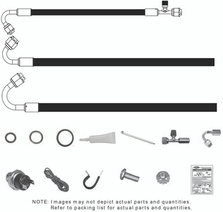 1958-59 Chevrolet Pickup SureFit Reduced Barrier Modified Hose Kit Photo Main