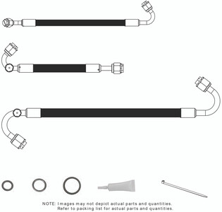 1947-55 Chevrolet Pickup V8 SureFit Reduced Barrier Standard Hose Kit Photo Main