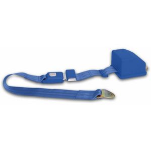 2 Point Retractable Electric Blue Lap Seat Belt (1 Belt) Photo Main