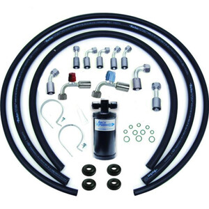 Reduced Barrier Beadlock 10-Fitting Refrigerant Hose Kit with Drier for 134a Photo Main