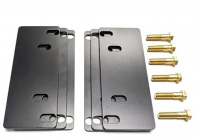 1963-1972 C10 using Ridetech StrongArms Wood bed spacer kit Includes 6 Shims and Hardware. Photo Main
