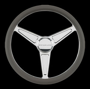 Steering Wheel 14" Half Wrap, Flat Out Series - Triad Photo Main