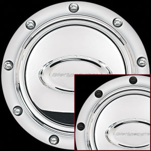 Horn Button Pro-Style Rivet Polished Photo Main
