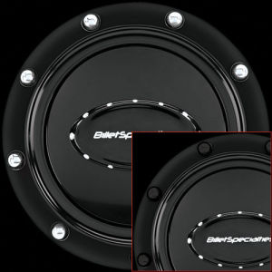 Horn Button Pro-Style Rivet Black Photo Main