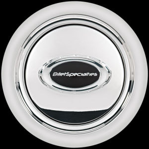Horn Button Pro-Style Smooth Polished/Black Photo Main