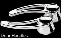 Billet Door Handles GM/Ford (1949-UP) Polished Photo Main