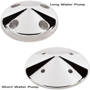 LWP Billet Water Pump Pulley Nose Cone Polished Photo Main