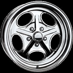 Billet Specialties Vintage Series - Outlaw Wheel, Polished Photo Main