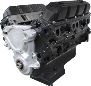 Base 408ci Long Block Chrysler w/ Cast Iron Heads and Flat Tappet Cam - 375HP / 460FT LBS Photo Main