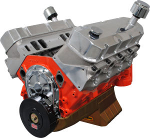 Base 572ci Long Block BBC Pro Series w/ Aluminum Heads, Roller Cam, Forged Internals, 2pc RMS - 745HP / 710FT LBS Photo Main
