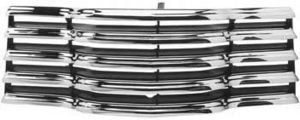 1947-53 Chevrolet Truck Grill Assembly Chrome with Black Painted Back Bars (with mounting hardware) Photo Main