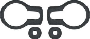 1952-66 Chevrolet Truck Exterior Door Handle Gasket Set, (with molding lip) Photo Main