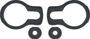 1952-66 Chevrolet Truck Exterior Door Handle Gasket Set, (with molding lip) Photo Main