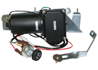 1954-55 1st Series Chevrolet Truck Electric Windshield Wiper Motor Conversion Kit, 6 Volt Photo Main