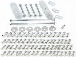 1954-55 1st Series Chevrolet Truck Shortbed Stepside (Cadmium Bed Bolt Kit 77-1/8") Photo Main