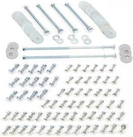 1954-55 1st Series Chevrolet Truck Shortbed Stepside (Polished Stainless Bed Bolt Kit 77-1/8") Photo Main