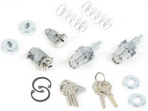 1954-55 1st Series Chevrolet Truck Complete Lock Set Photo Main