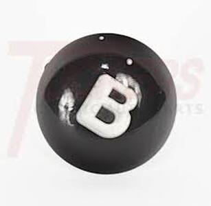 1954-55 1st Series Chevrolet Truck Emergency Brake Knob Black Photo Main