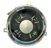1954-55 1st Series Chevrolet Truck Gauge Cluster Assembly - 6 volt, 6 cyl, (complete) Photo Main
