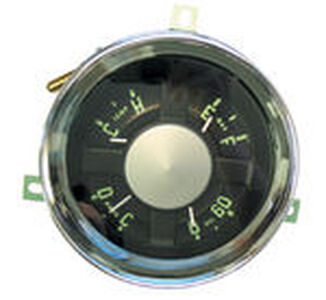 1954-55 1st Series Chevrolet Truck Gauge Cluster Assembly - 12 volt, 6 cyl  (complete) Photo Main