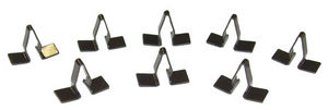 1955-59 Chevrolet Truck Dash Strip Clips, Steel (8 pcs.) Photo Main