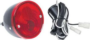 1960-66 Chevrolet Truck Tail Light Assembly, Black (Stepside) Photo Main