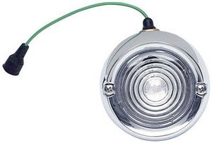 1960-66 Chevrolet Truck Back-Up Light Assembly L/H or R/H, Chrome Bezels (Fleetside) Photo Main