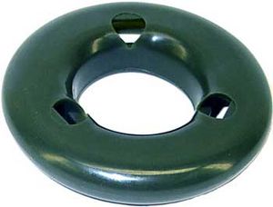 1967-72 Chevrolet Truck Interior Door Handle & Window Crank Escutcheon, Green Photo Main