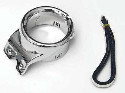 1967-72 Chevrolet Truck Air Conditioning Ball Housing, R/H, Chrome (complete w/felt liner) Photo Main