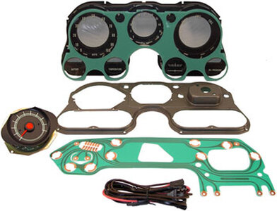 1967-72 Chevrolet Truck Tachometer Conversion Kit, With Custom 8000 RPM Tachometer Photo Main