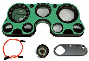 1967-72 Chevrolet / GMC Truck Clock Conversion Kit - 5000RPM Tach Photo Main