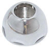 1967-72 Chevrolet / Gmc Truck Radio Antenna Nut, Chrome Photo Main