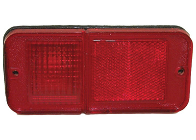 1968-72 Chevrolet Truck Rear Side Marker Light Lens, Standard w/ Gasket  Photo Main