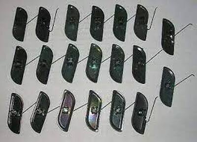 1969-72 Chevrolet Truck Upper Molding, Complete Clip Set, (Shortbed) Photo Main