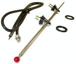 Universal Dual Post Radio Antenna Kit (3) Stage Telescopic (Polished Stainless Steel Mast) Photo Main