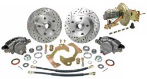 1963-66 Chevy Truck Complete 5-Lug Disc Brake Conversion Kits w/ Booster Photo Main