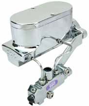 Aluminum Chrome Master Cylinder( With Proportion Valve, 1-1/8" Bore - Disc/Disc Photo Main