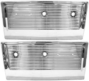 1967-72 Chevrolet Truck Door Panels, Inner, Chrome L/H and R/H Photo Main