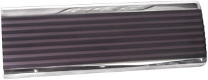 1947-53 Chevrolet Truck Glove Box Door Polished Stainless Steel with Painted Details Photo Main