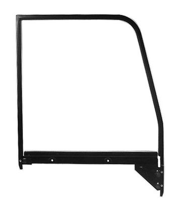 1955-59 CHEVROLET / GMC TRUCK DOOR WINDOW WITH BLACK FRAME, R/H CLEAR GLASS Photo Main