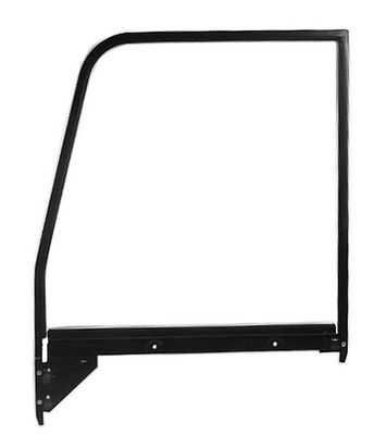 1955-59 CHEVROLET / GMC TRUCK DOOR WINDOW WITH BLACK FRAME, L/H CLEAR GLASS Photo Main
