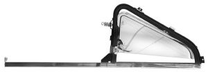 1951-54 Chevrolet Truck Vent Window Assembly w/ Glass, Chrome R/H Photo Main